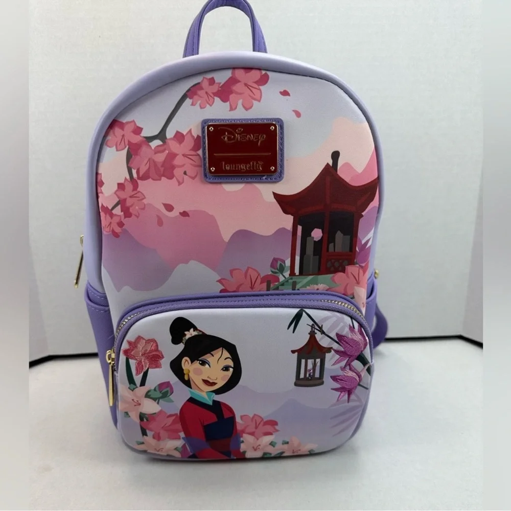 Loungefly Disney Mulan Magnolia Flowers Mini Backpack - BoxLunch Exclusive